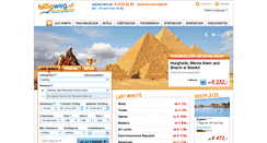 Desktop Screenshot of billigweg.at